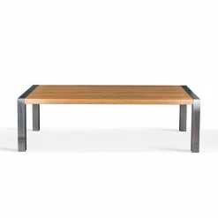 Viadurini Living Esstische Nach Mass|Esstische-Esstisch Frodo, aus Eichenholz und Stahl, hergestellt in Italien