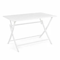 Viadurini in the Garden Gartentische Fest-Esstisch im Freien aus Aluminium mit Klappstruktur - Hunt