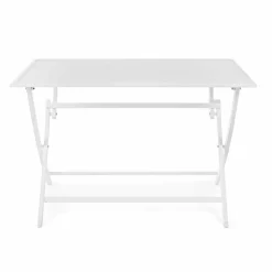 Viadurini in the Garden Gartentische Fest-Esstisch im Freien aus Aluminium mit Klappstruktur - Hunt