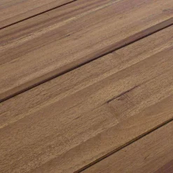 Viadurini in the Garden Gartentische Aus Teakholz-Esstisch im Freien in Acacia Wood Oil Finish - Leonard