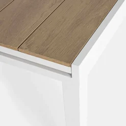 Viadurini in the Garden Gartentische Aus Aluminium|Ausziehbare Gartentische-Esstisch im Freien mit ausziehbarer Platte bis zu 300 cm - Reisetasche