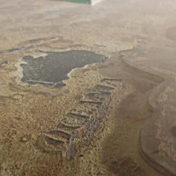 Viadurini Living Esstische-Esstisch im Industriestil mit Platte aus Mdf und Glas Homemotion - Brasilien