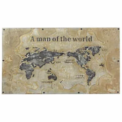 Viadurini Living Esstische-Esstisch im Industriestil mit Platte aus Mdf und Glas Homemotion - Brasilien