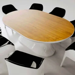 Viadurini Design Esstische Nach Mass|Esstisch Oval-Esstisch in modernem Design Lunch Table Made in Italy