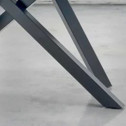 Viadurini Living Esstische-Esstisch mit furnierter Holzplatte, hergestellt in Italien – Settimmio