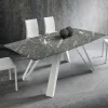 Viadurini Living Esstische-Esstisch mit HPL-Platte und Metallbasis Made in Italy - Aresto