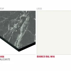 Viadurini Living Esstische-Esstisch mit HPL-Platte und Metallbasis Made in Italy - Aresto