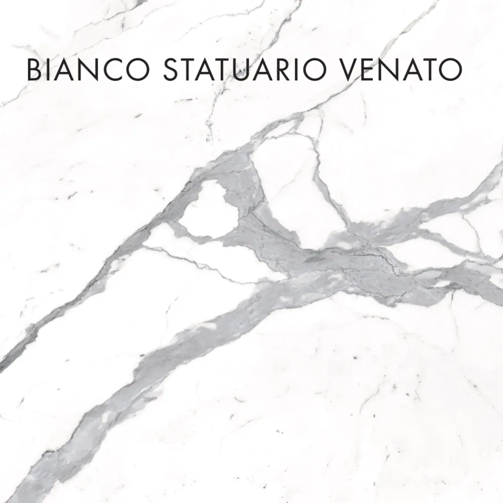 Viadurini Living Runde Tische-Esstisch mit runder Platte aus Feinsteinzeug Made in Italy - Emilio