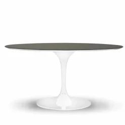 Viadurini Living Runde Tische-Esstisch mit runder Platte aus hochwertigem Fenix, hergestellt in Italien – Dollars