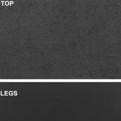 Viadurini Living Esstische-Esstisch mit tonnenförmiger Platte aus HPL-Laminat, hergestellt in Italien – Settimmio