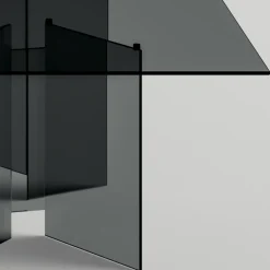 Viadurini Living Esstische Nach Mass|Esstische-Esstisch mit Untergestell und rechteckiger Glasplatte Made in Italy - Thommy