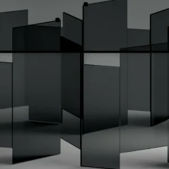 Viadurini Living Esstische Nach Mass|Esstische-Esstisch mit Untergestell und rechteckiger Glasplatte Made in Italy - Thommy