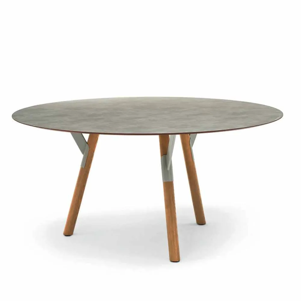 Varaschin Gartentische Fest|Runde Tische-Esstisch rund H 75 cm Link