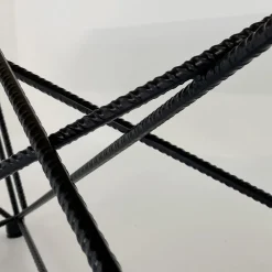 Viadurini Living Esstische-Esstischplatte aus Laminat und Untergestell aus Stahl, hergestellt in Italien – Ezzellino