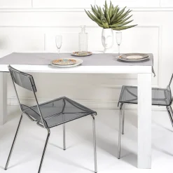 Viadurini Living Moderne Stühle-Esszimmerstuhl aus Plexiglas Made in Italy 2 Stück - Charlotte