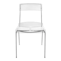 Viadurini Living Moderne Stühle-Esszimmerstuhl aus Plexiglas Made in Italy 2 Stück - Charlotte