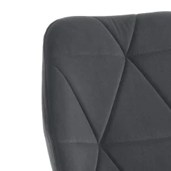 Viadurini Living Moderne Stühle-Esszimmerstuhl aus Stoff und goldenem Metall 4-teilig - Smeralda