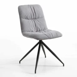 Viadurini Living Design Stühle-Esszimmerstuhl in modernem Design mit Stoffbezug - Chiara