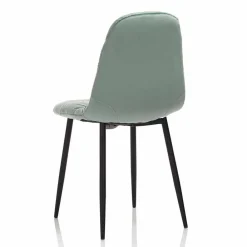 Viadurini Living Moderne Stühle-Esszimmerstuhl in Pink, Grau oder Aquamarin Samt, 4 Stück - Ciga