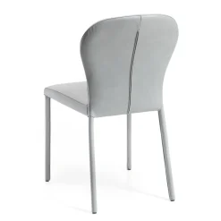 Viadurini Living Design Stühle-Esszimmerstuhl komplett mit Stoff „Made in Italy“ bezogen – Plüsch