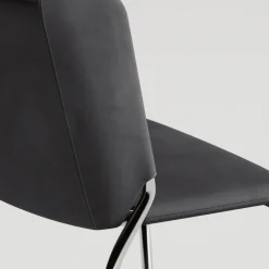 Viadurini Living Moderne Stühle-Esszimmerstuhl mit Ecolederbezug Made in Italy - Giulia