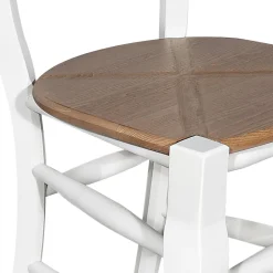 Viadurini Living Moderne Stühle-Esszimmerstuhl mit Gestell aus Buche und Sitzfläche aus Esche Made in Italy - Winnie