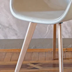 Viadurini Living Design Stühle-Esszimmerstuhl mit modernem Design aus Leder, hergestellt in Italien – Simba