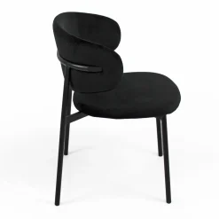 Viadurini Living Design Stühle-Esszimmerstuhl mit Sitz und Rückenlehne aus Samt, hergestellt in Italien – Livorno