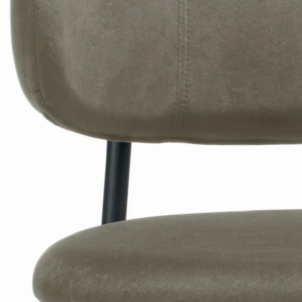 Viadurini Living Design Stühle-Esszimmerstuhl mit Sitz und Rückenlehne aus Samt, hergestellt in Italien – Livorno