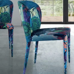 Viadurini Living Design Stühle-Esszimmerstuhl mit Sitz und gepolsterten Beinen, hergestellt in Italien – Verona