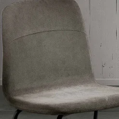 Viadurini Living Moderne Stühle-Esszimmerstuhl mit Stoffsitz und Metallstruktur - Aisha