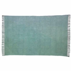 Viadurini Living Teppiche-Ethnische farbige rechteckige Stoff Teppich mit Quasten - Fibraù