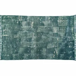 Viadurini Living Teppiche-Ethnische farbige rechteckige Stoff Teppich mit Quasten - Fibraù