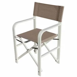 Viadurini in the Garden Gartenstühle Metall-Faltbare Leinwand Regiestuhl, Made in Italy, 2 Stück - Susy