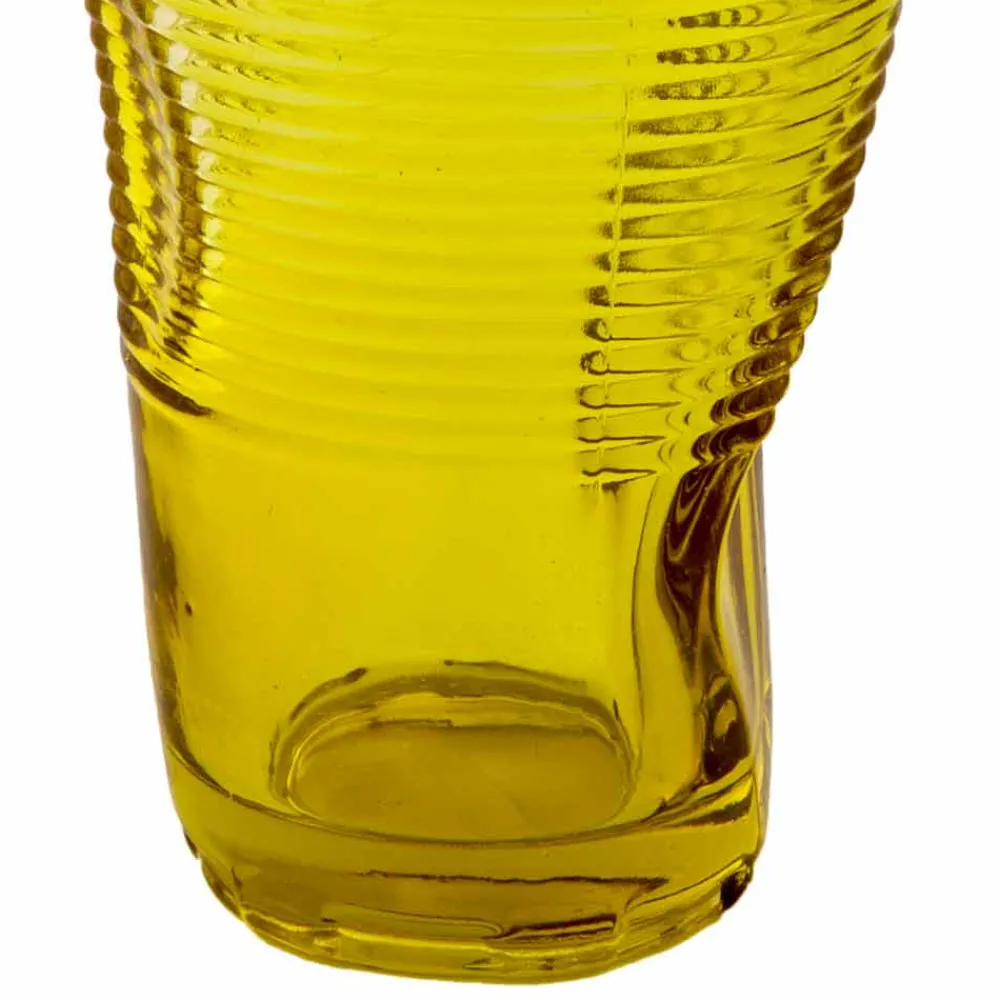 Viadurini Kitchen Gläser Set-Farbige Glas Cocktailgläser 12 Stück zerknittertes Design - Sarabi