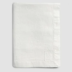 Viadurini Textile Tischdecken-Farbige Leinentischdecke mit Knopflöchern und 12 modularen Luxusknöpfen - Mediterranea