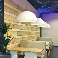 SLIDE Moderne Pendelleuchten-Farbige Pendelleuchte Cupole aus Polyethylen, hergestellt in Italien