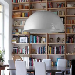 SLIDE Moderne Pendelleuchten-Farbige Pendelleuchte Cupole aus Polyethylen, hergestellt in Italien