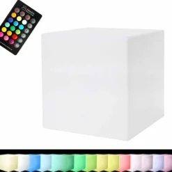 Viadurini Lighting Lichtmöbel-Farbiger beleuchteter Couchtisch für Außen- oder Innenbereich mit modernem Design - Dadostar