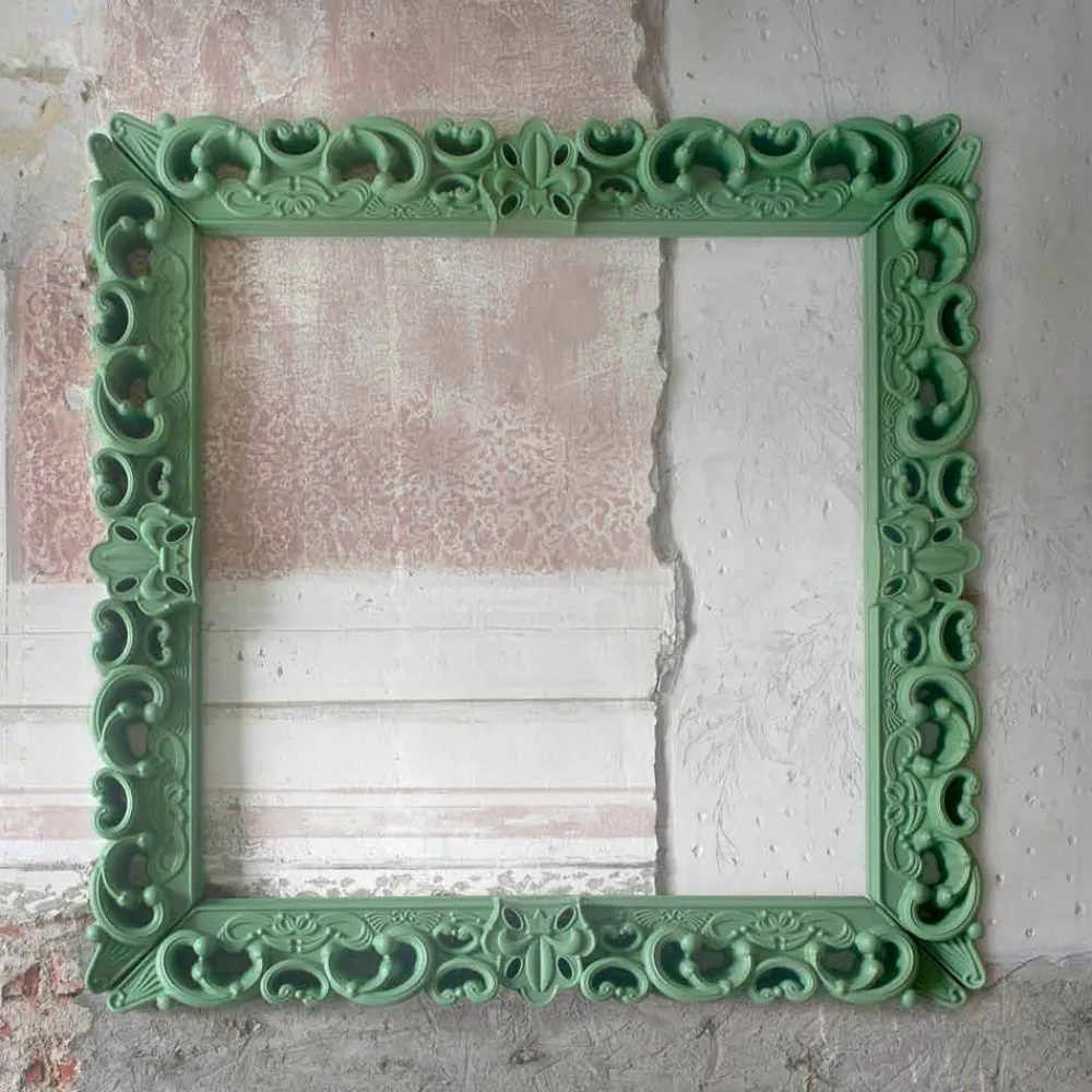 SLIDE Deko Artikel Und Wohnaccessoires-Farbiger dekorativer Wandrahmen Frame Of Love, hergestellt in Italien