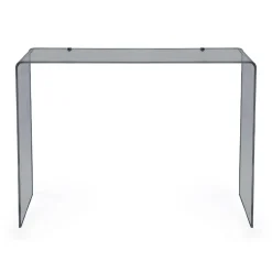 Viadurini Living Konsolentisch Flur-Feste Konsole aus weißem oder geräuchertem Plexiglas, hergestellt in Italien – Genio