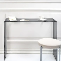 Viadurini Living Konsolentisch Flur-Feste Konsole aus weißem oder geräuchertem Plexiglas, hergestellt in Italien – Genio