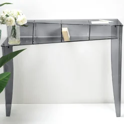 Viadurini Living Konsolentisch Flur-Feste Konsole mit 4 Objektaufbewahrungsfächern aus PMMA, hergestellt in Italien – Aladdin