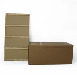 Viadurini Living Esstische-Fester Esstisch aus polierter Emperador-Keramik Made in Italy - North