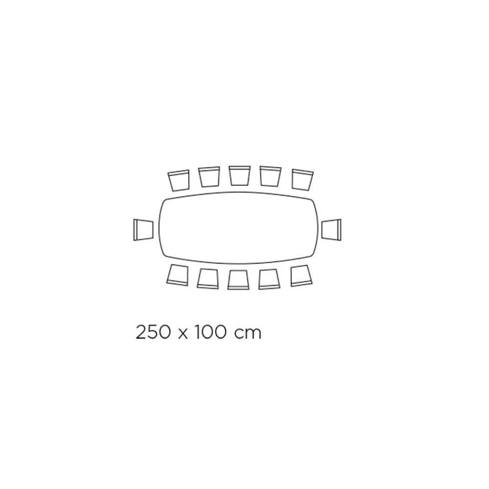 Viadurini Living Esstische-Fester Esstisch mit Fassplatte aus Keramik, hergestellt in Italien – Gläser