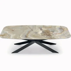 Viadurini Living Esstische-Fester Keramiktisch in verschiedenen Ausführungen und Größen, hergestellt in Italien – Grotta