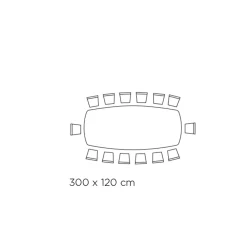 Viadurini Living Esstische-Fester Wohnzimmertisch mit tonnenförmiger Platte aus Keramik, hergestellt in Italien – Gläser