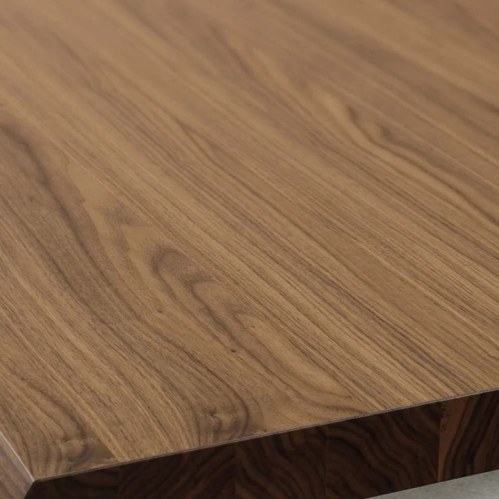 Viadurini Living Esstische-Feststehender Küchentisch aus Metall und Holzplatte Made in Italy - Bastiano