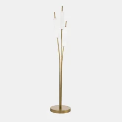 Il Fanale Designer Stehlampen-3-flammige Stehlampe aus Messing und Glas Modernes elegantes Design - Typha von