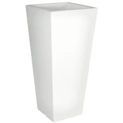 Viadurini in the Garden Lichtmöbel-Fluofarbene quadratische Gartenvase mit Licht Made in Italy - Avanas